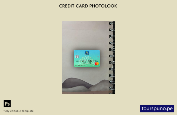 listo para imprimir plantilla frontal de aspecto fotográfico mastercard de Yemen